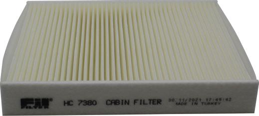 FIL Filter HC 7380 - Фильтр воздуха в салоне autospares.lv