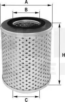 FIL Filter MF 113 - Топливный фильтр autospares.lv