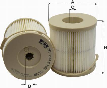 FIL Filter MFE 1414 B - Топливный фильтр autospares.lv