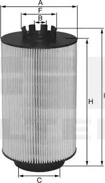 FIL Filter MFE 1339 AMB - Топливный фильтр autospares.lv