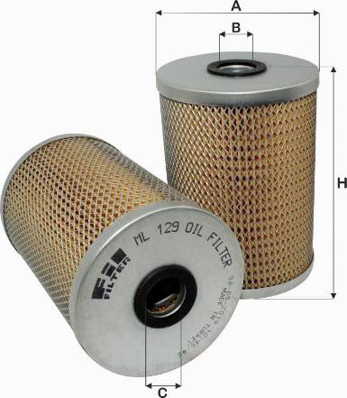 FIL Filter ML 129 - Масляный фильтр autospares.lv