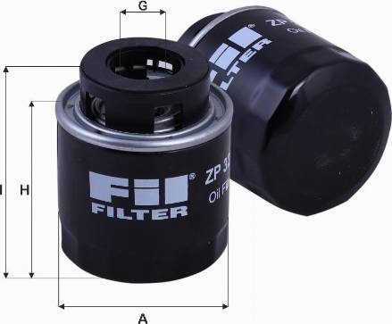 FIL Filter ZP 3250 - Масляный фильтр autospares.lv