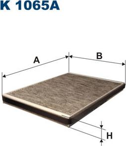 Filtron K1065A - Фильтр воздуха в салоне autospares.lv