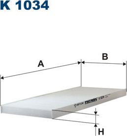 Filtron K1034 - Фильтр воздуха в салоне autospares.lv