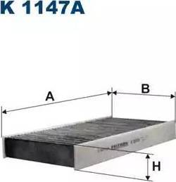 Winfil FCF-PE-016C - Фильтр воздуха в салоне autospares.lv