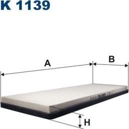 Filtron K1139 - Фильтр воздуха в салоне autospares.lv