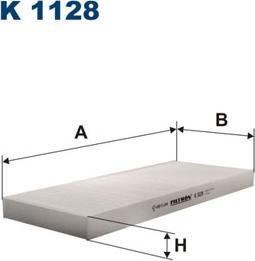 Filtron K1128 - Фильтр воздуха в салоне autospares.lv