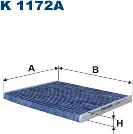 Filtron K1172A - Фильтр воздуха в салоне autospares.lv