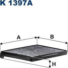 Filtron K1397A - Фильтр воздуха в салоне autospares.lv