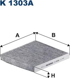 Filtron K 1303A - Фильтр воздуха в салоне autospares.lv