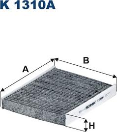 Filtron K1310A - Фильтр воздуха в салоне autospares.lv