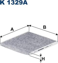 Filtron K 1329A - Фильтр воздуха в салоне autospares.lv