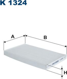 Filtron K1324 - Фильтр воздуха в салоне autospares.lv