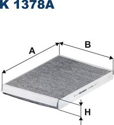 Filtron K1378A - Фильтр воздуха в салоне autospares.lv