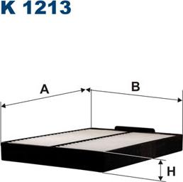 Filtron K1213 - Фильтр воздуха в салоне autospares.lv