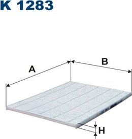 Filtron K1283 - Фильтр воздуха в салоне autospares.lv