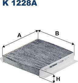 Filtron K 1228A - Фильтр воздуха в салоне autospares.lv