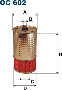 Filtron OC602 - Масляный фильтр autospares.lv