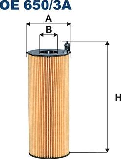 Filtron OE650/3A - Масляный фильтр autospares.lv