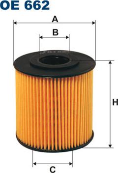 Filtron OE662 - Масляный фильтр autospares.lv