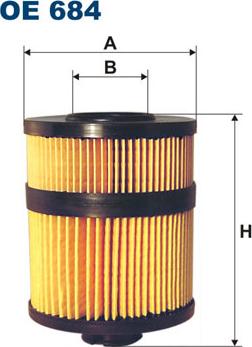 Filtron OE684 - Масляный фильтр autospares.lv