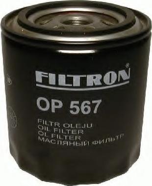 Filtron OP567 - Масляный фильтр autospares.lv
