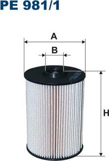 Filtron PE981/1 - Топливный фильтр autospares.lv