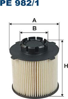 Filtron PE982/1 - Топливный фильтр autospares.lv