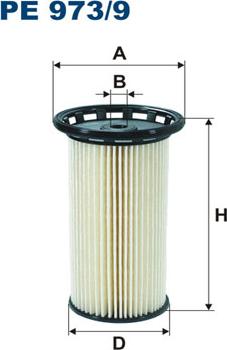 Filtron PE973/9 - Топливный фильтр autospares.lv