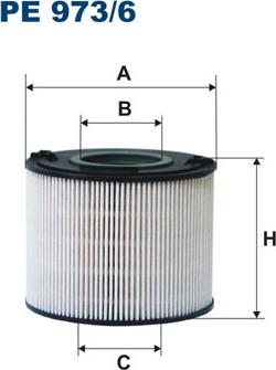 Filtron PE973/6 - Топливный фильтр autospares.lv