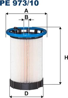 Filtron PE973/10 - Топливный фильтр autospares.lv