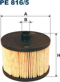 Filtron PE816/5 - Топливный фильтр autospares.lv