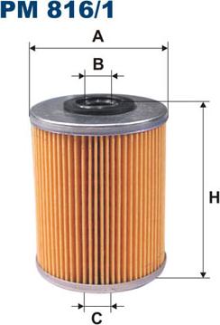 Filtron PM816/1 - Топливный фильтр autospares.lv