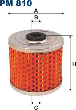 Filtron PM810 - Топливный фильтр autospares.lv