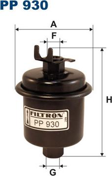 Filtron PP930 - Топливный фильтр autospares.lv