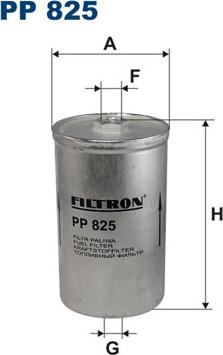 Filtron PP825 - Топливный фильтр autospares.lv