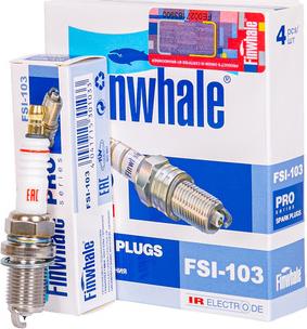 Finwhale FSI103 - Свеча зажигания autospares.lv