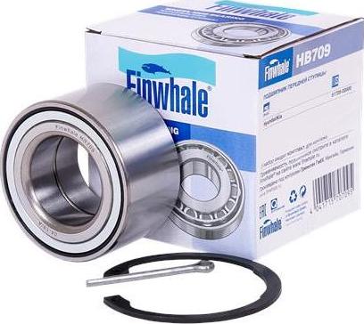 Finwhale HB709 - Подшипник ступицы колеса, комплект autospares.lv