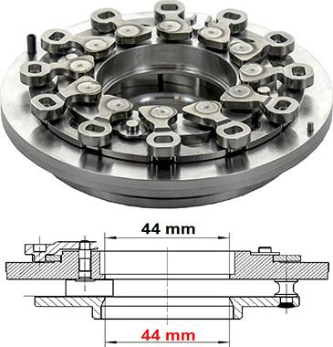 Fispa 47.612 - Ремкомплект, нагнетатель autospares.lv