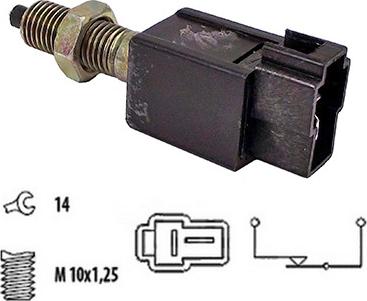 Fispa 5.140060 - Выключатель стоп сигнала / сцепления autospares.lv