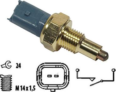 Fispa 3.234182 - Датчик, переключатель, фара заднего хода autospares.lv