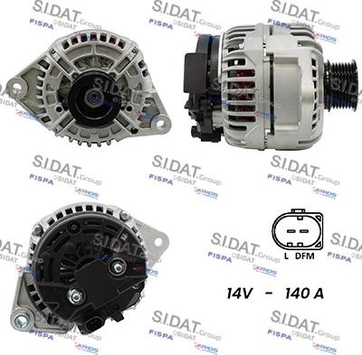 Fispa A12BH0019A2 - Генератор autospares.lv