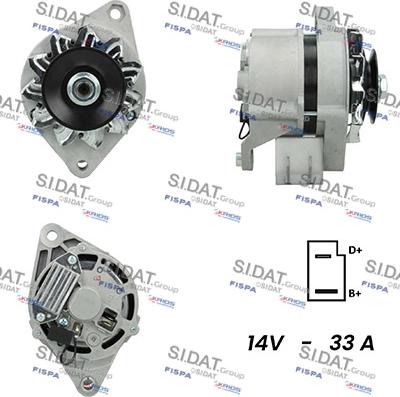 Fispa A12BH0037A2 - Генератор autospares.lv