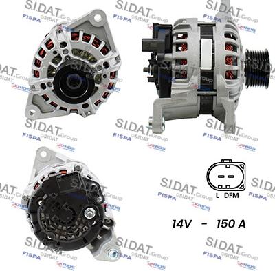 Fispa A12BH0193A2 - Генератор autospares.lv