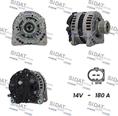 Fispa A12BH0185A2 - Генератор autospares.lv