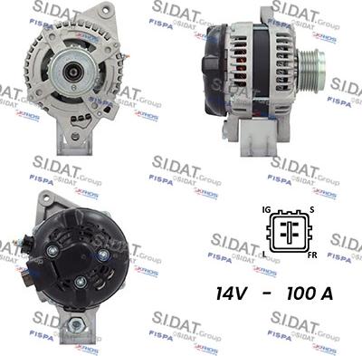 Fispa A12DE0496A2 - Генератор autospares.lv