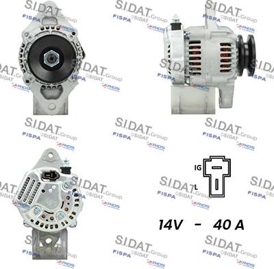 Fispa A12DE0449A2 - Генератор autospares.lv