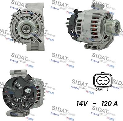 Fispa A12DE0460A2 - Генератор autospares.lv