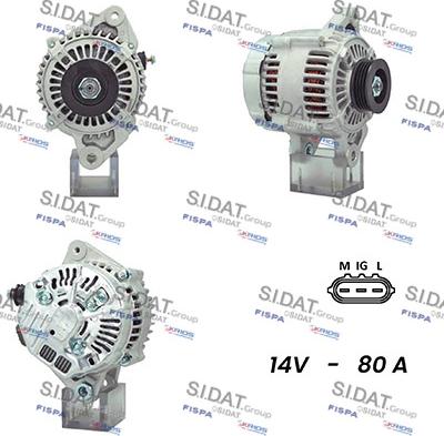 Fispa A12DE0486A2 - Генератор autospares.lv