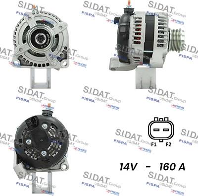 Fispa A12DE0604A2 - Генератор autospares.lv